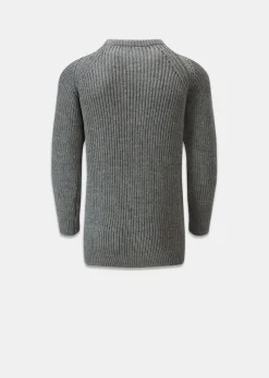 Discount Gloverall Gerippter Fischerpullover für Herren