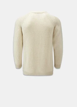 Outlet Gloverall Gerippter Fischerpullover für Herren