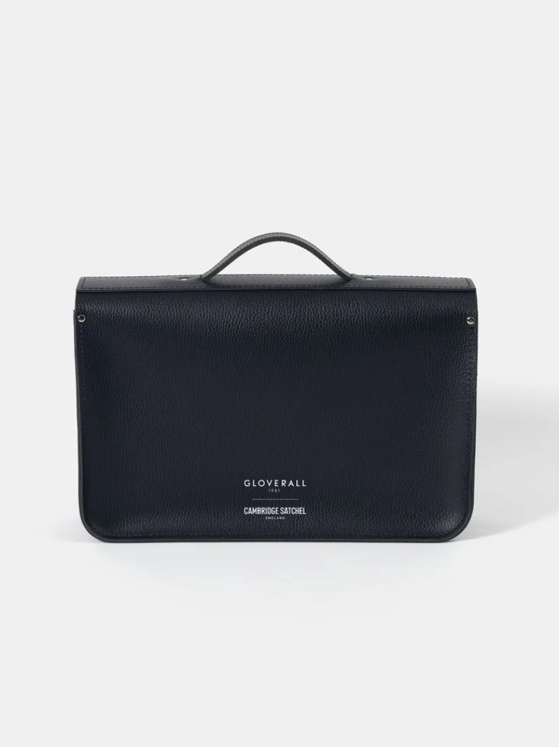 Online Gloverall X Cambridge Satchel 15 Inch Batchel Navy