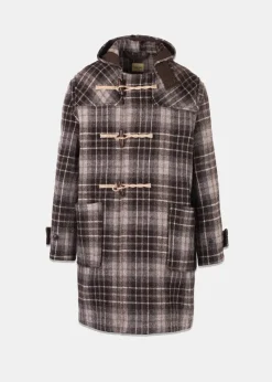 Clearance Gloverall x De Bonne Facture Original Monty Duffle Coat Check