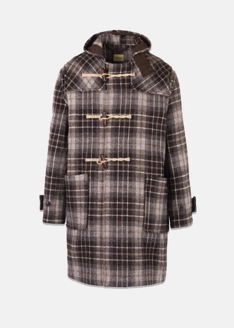 Clearance Gloverall x De Bonne Facture Original Monty Duffle Coat Check
