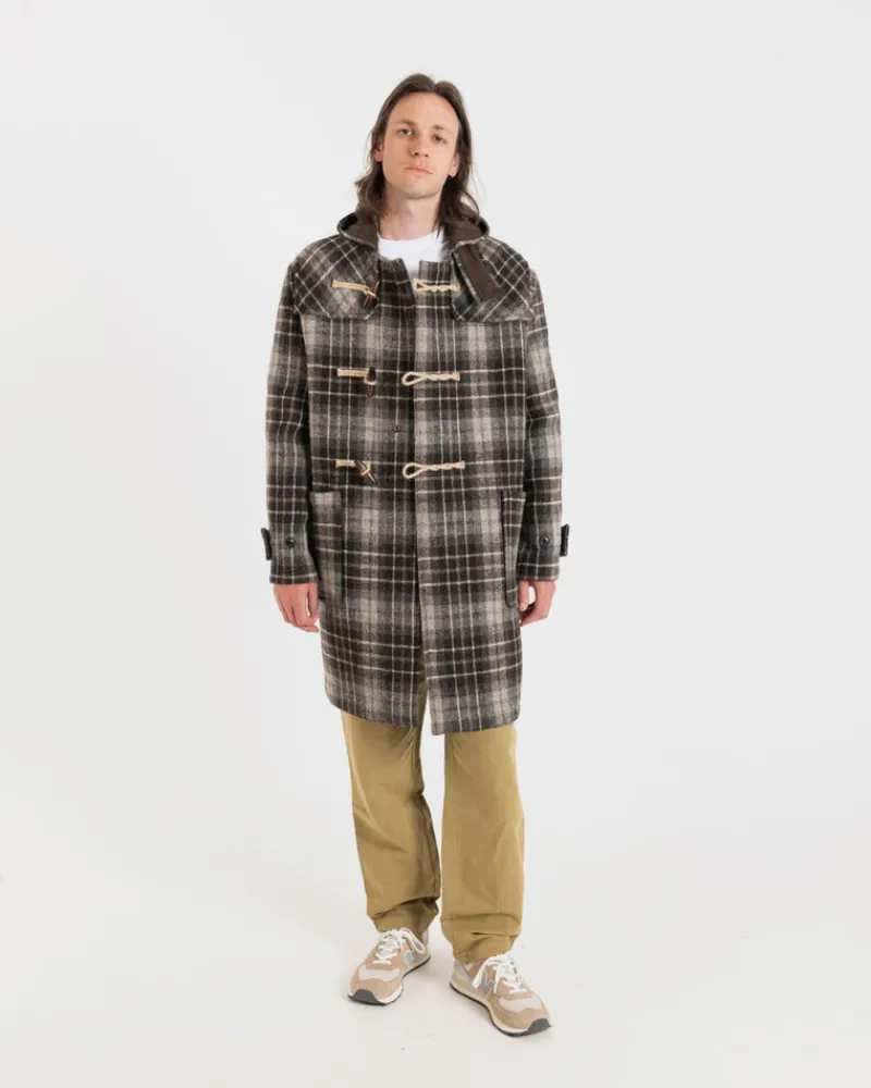 Clearance Gloverall x De Bonne Facture Original Monty Duffle Coat Check