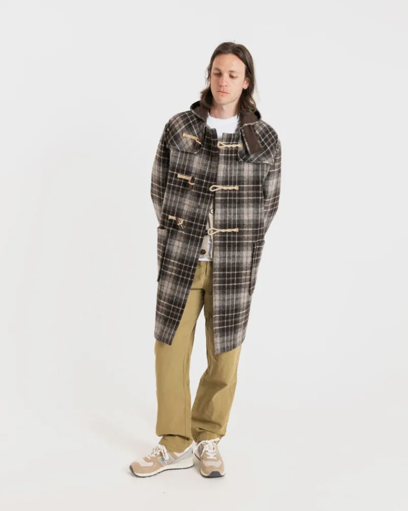Clearance Gloverall x De Bonne Facture Original Monty Duffle Coat Check