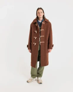 New Gloverall Harrison Duffle Coat Rust