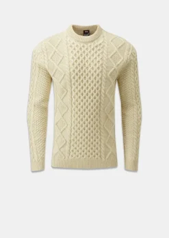 New Gloverall Herren Aran Jumper