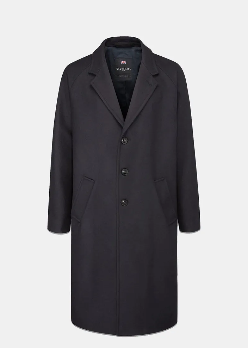 Discount Gloverall Herren Chesterfield verfeinert
