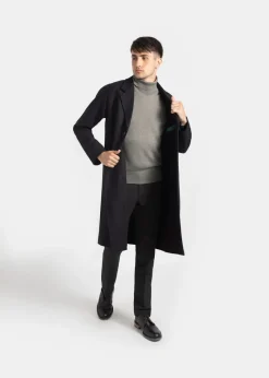 Discount Gloverall Herren Chesterfield verfeinert