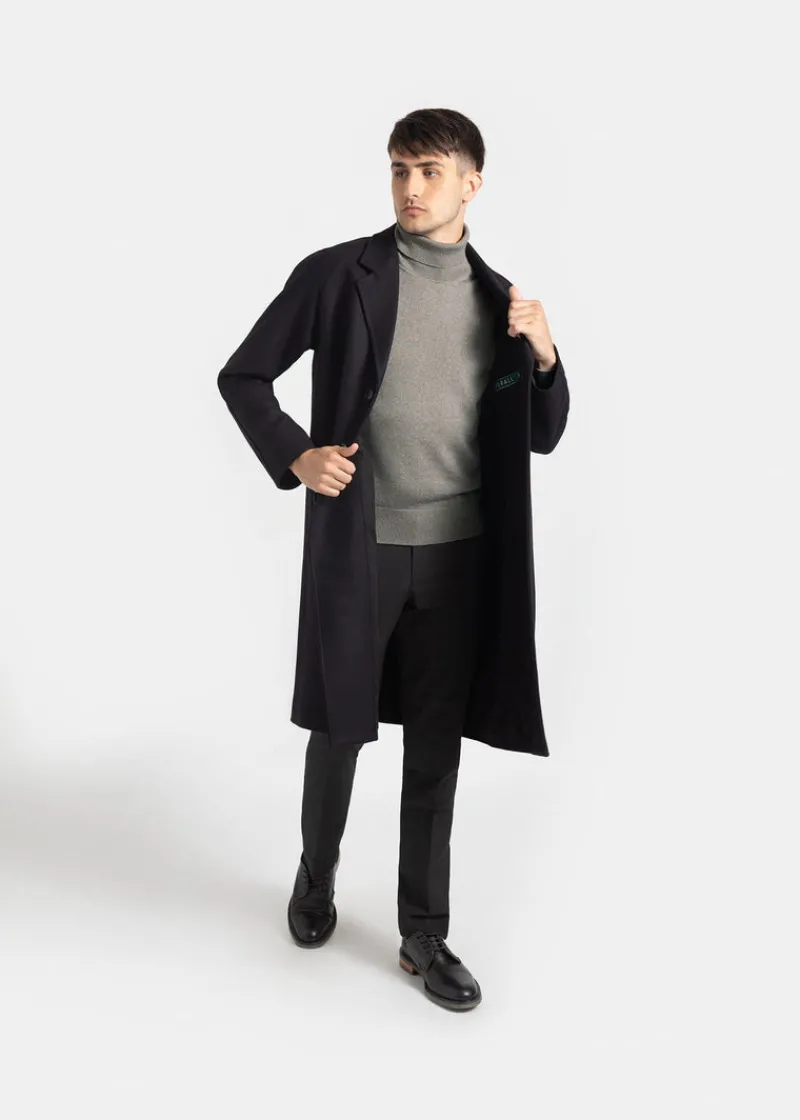 Discount Gloverall Herren Chesterfield verfeinert