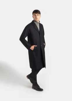 Discount Gloverall Herren Chesterfield verfeinert
