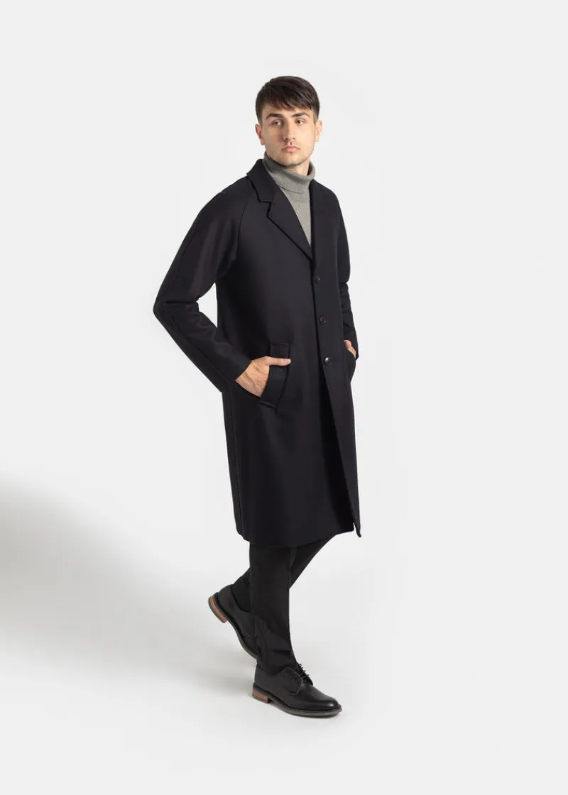 Discount Gloverall Herren Chesterfield verfeinert