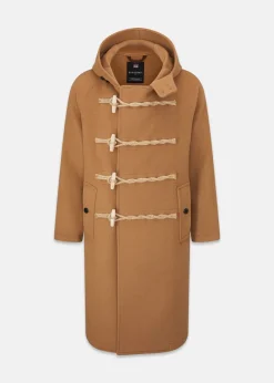 Clearance Gloverall Huxley Duffle Coat Camel