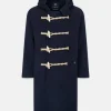 Outlet Gloverall Huxley Duffle Coat Navy