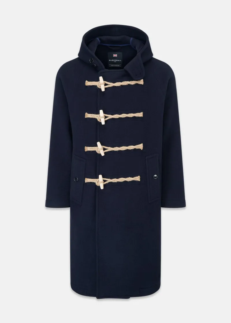 Outlet Gloverall Huxley Duffle Coat Navy