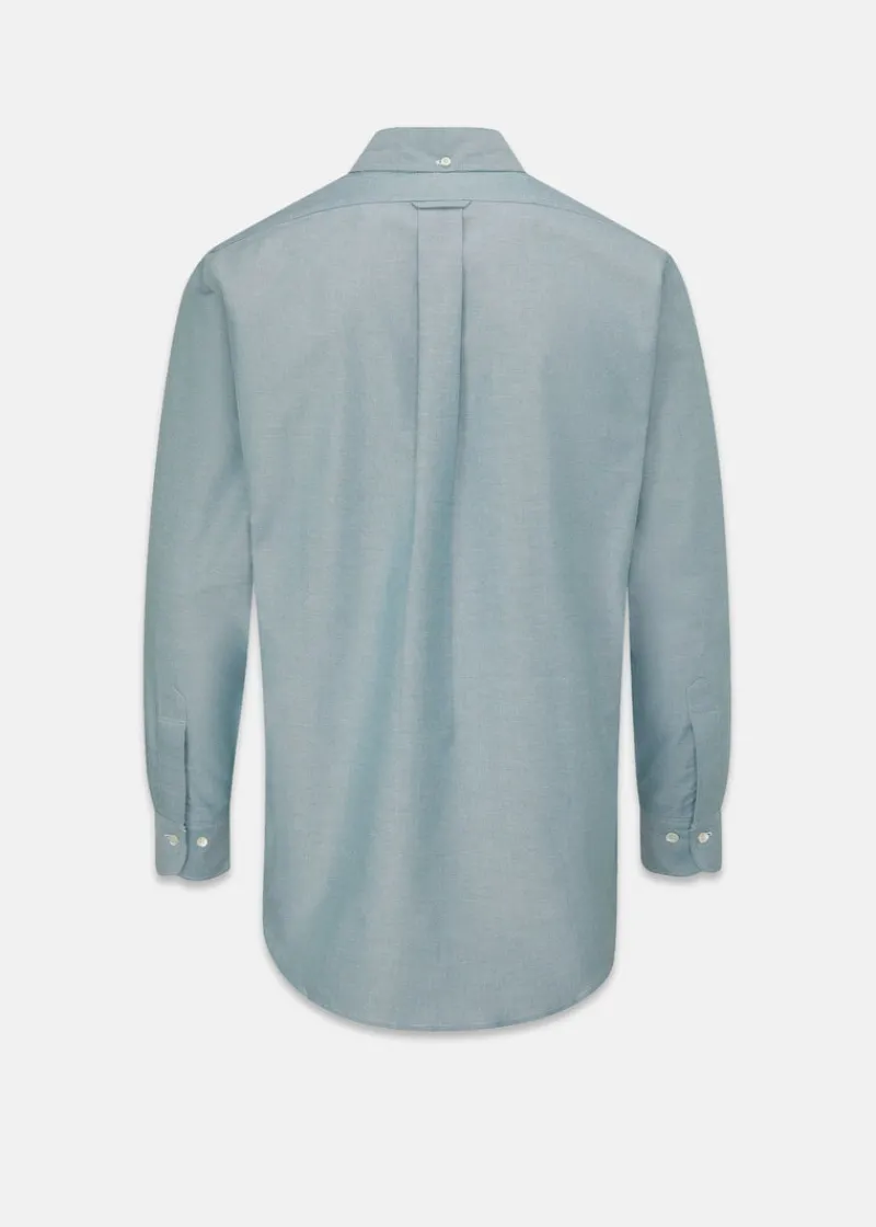 Hot Gloverall Jakes Shirts Pale Green Oxford Shirt