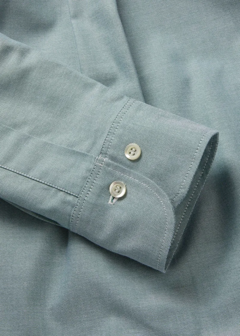 Hot Gloverall Jakes Shirts Pale Green Oxford Shirt