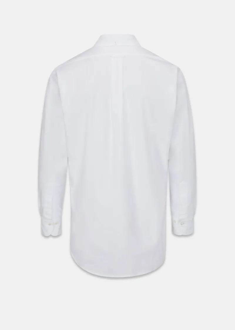 Outlet Gloverall Jakes Shirts White Oxford Shirt
