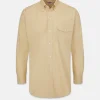 Outlet Gloverall Jakes Shirts Yellow Oxford Shirt