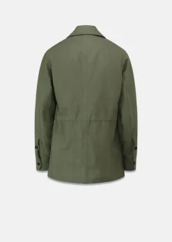 Online Gloverall Keats Safari Jacket Khaki