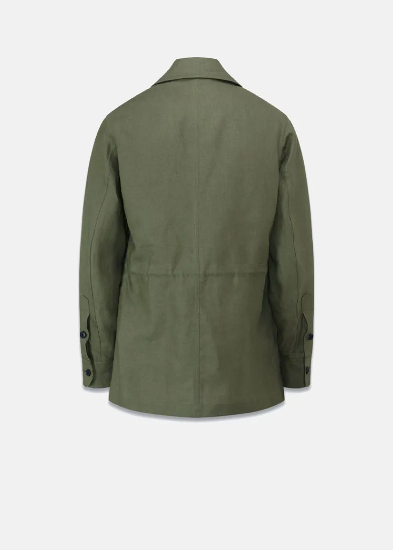Online Gloverall Keats Safari Jacket Khaki