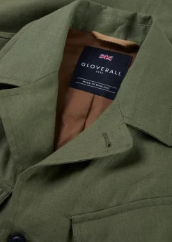 Online Gloverall Keats Safari Jacket Khaki