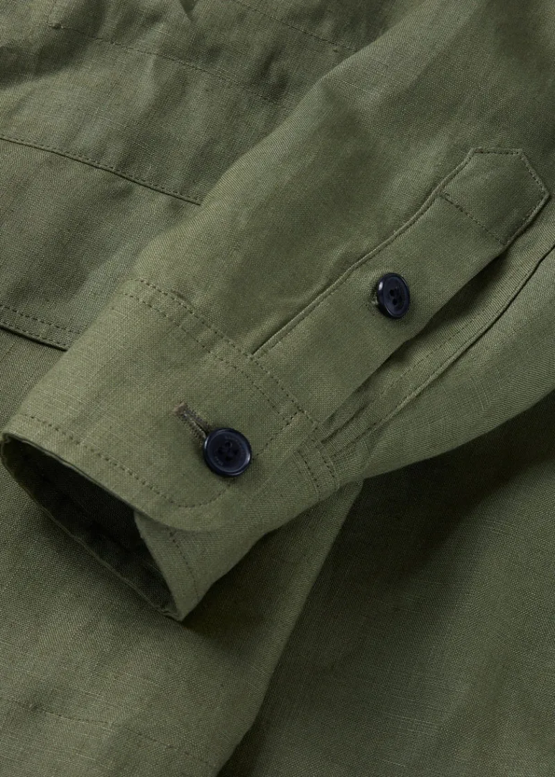 Online Gloverall Keats Safari Jacket Khaki