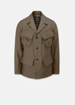 New Gloverall Keats Safari Jacket Tobacco
