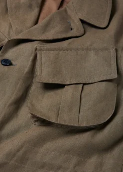 New Gloverall Keats Safari Jacket Tobacco