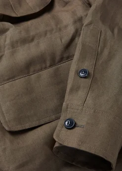 New Gloverall Keats Safari Jacket Tobacco