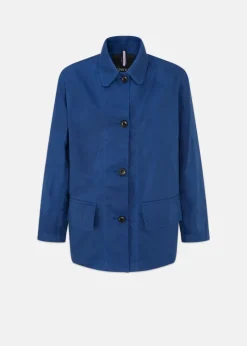 Discount Gloverall Kennedy Chore Jacket Royal Blue