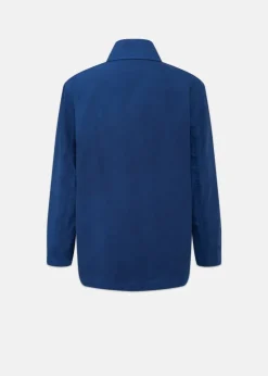 Discount Gloverall Kennedy Chore Jacket Royal Blue