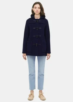 Outlet Gloverall Kurzer Slim Fit Dufflecoat FC