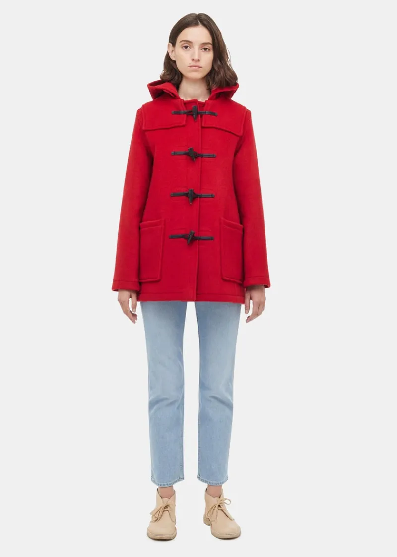 Discount Gloverall Kurzer Slim Fit Dufflecoat FC