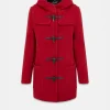 Online Gloverall Melissa Mid Duffle Coat Cranberry