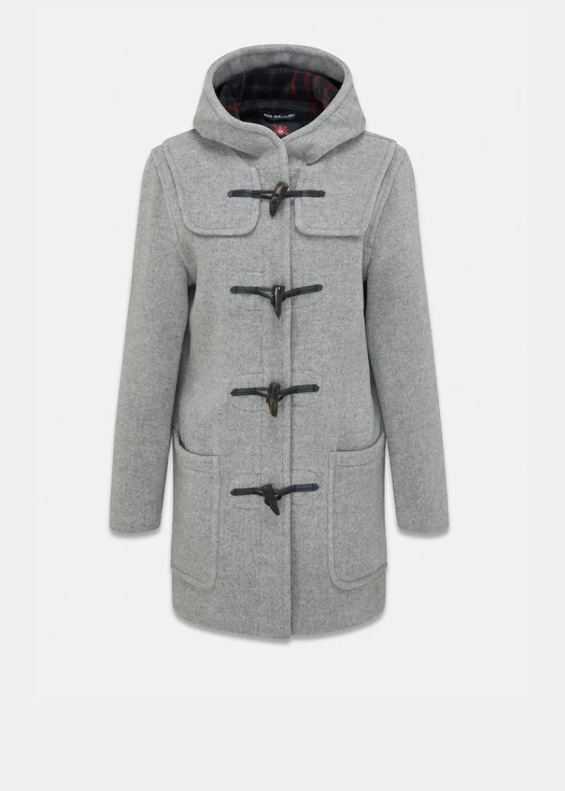 Best Gloverall Melissa Mid Duffle Coat Silver