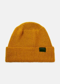 Sale Gloverall Merino Wool Watch Cap Mustard