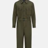 Fashion Gloverall Miles Overall Army Green