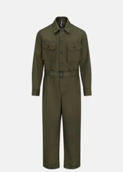 Fashion Gloverall Miles Overall Army Green