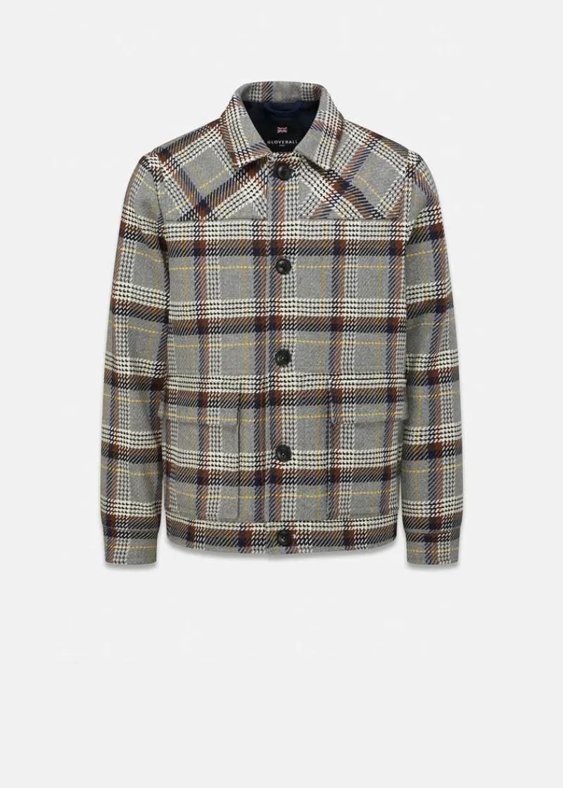 Best Gloverall Oliver Jacket Grey Check