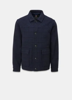 Sale Gloverall Oliver Jacket Navy Check