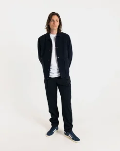 Sale Gloverall Oliver Jacket Navy Check