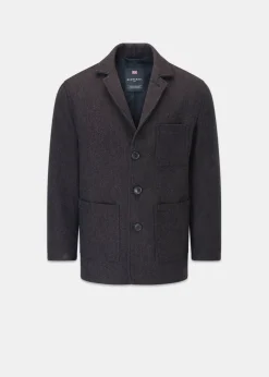 Outlet Gloverall Oscar Blazer Mulberry