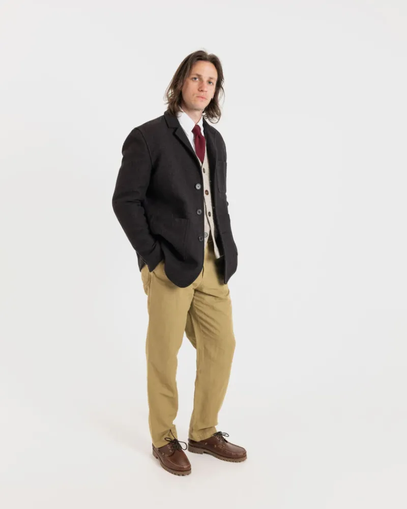 Outlet Gloverall Oscar Blazer Mulberry