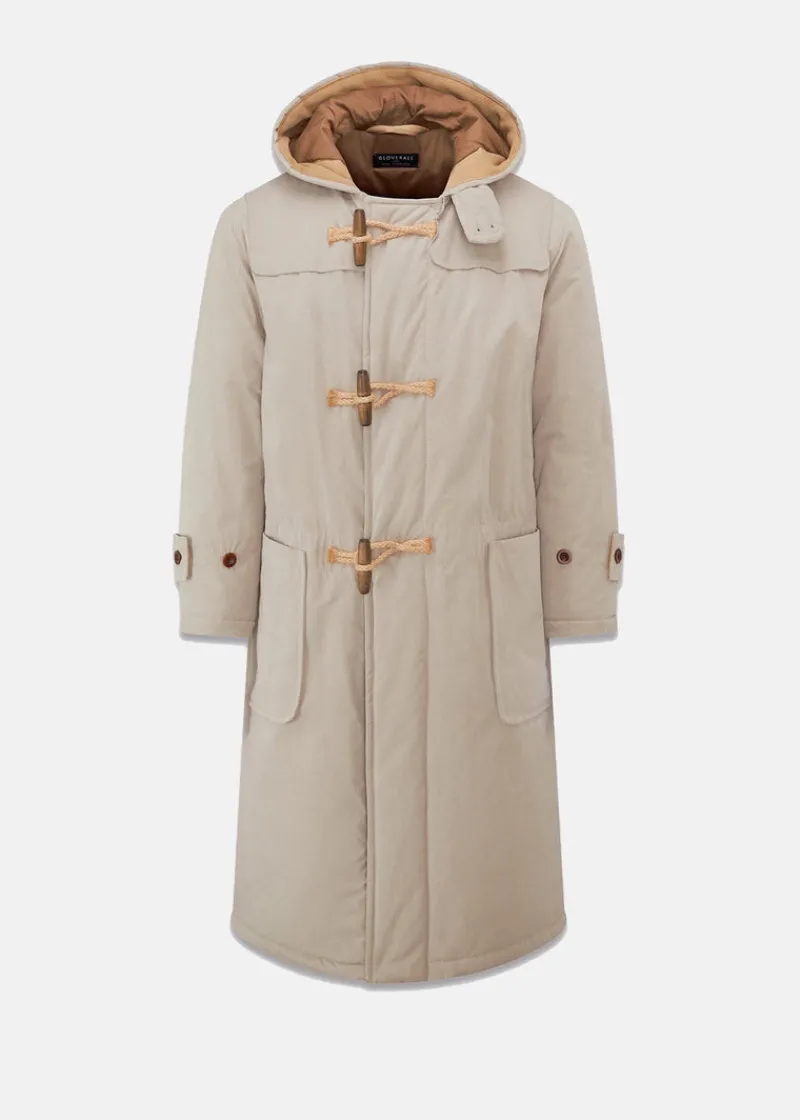 Clearance Gloverall Padded Duffle Coat Beige