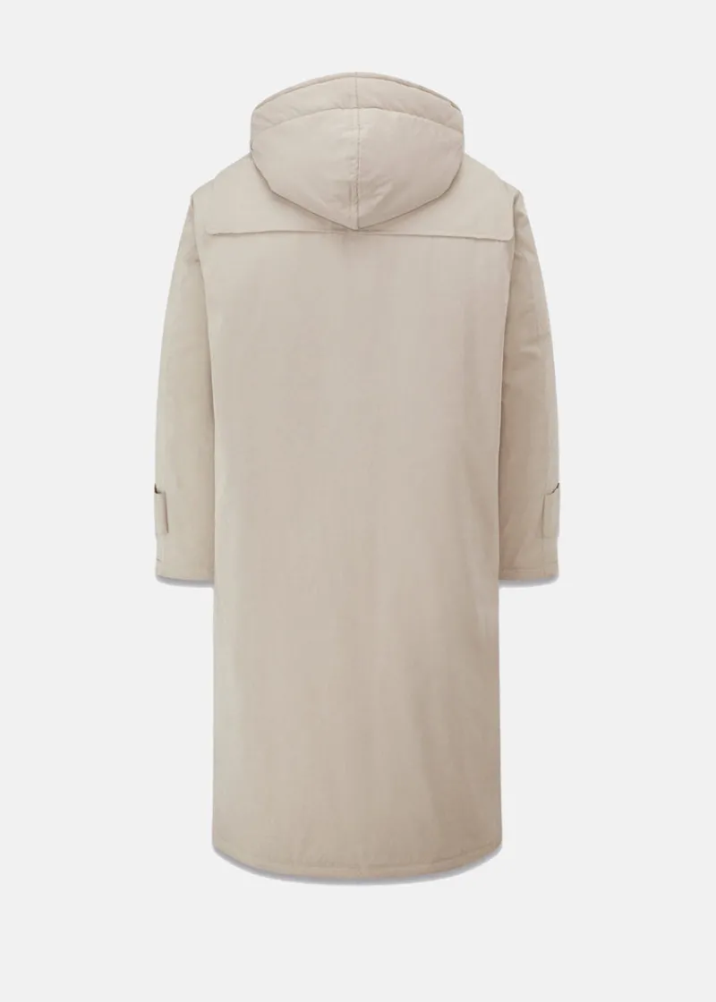 Clearance Gloverall Padded Duffle Coat Beige
