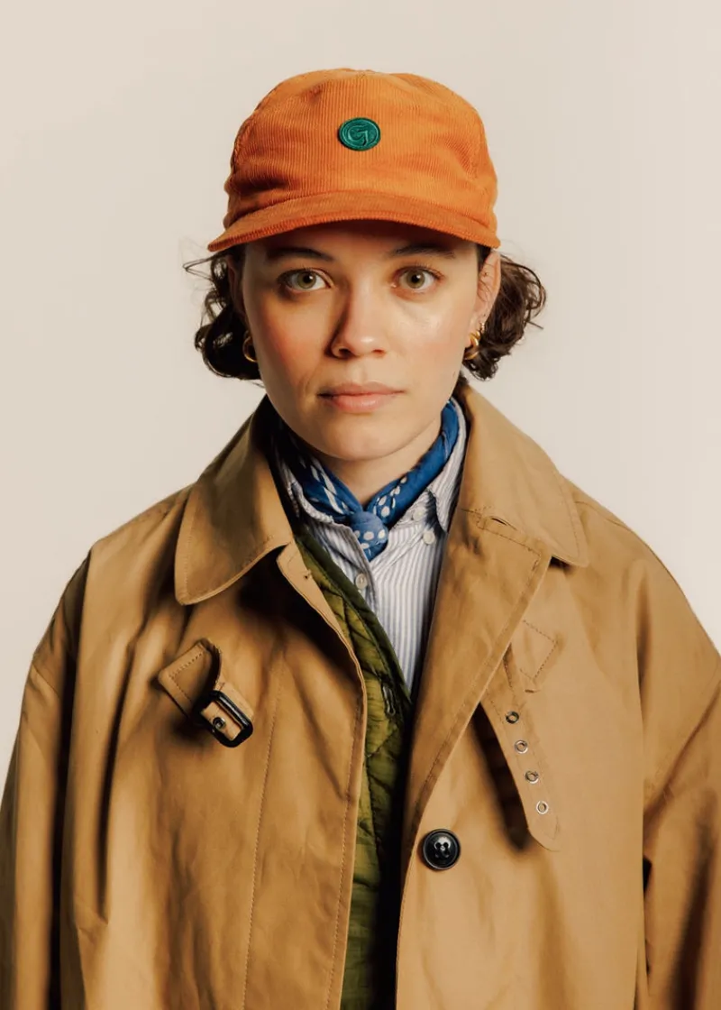 New Gloverall Renewed Hulme Cap Orange