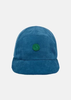 Fashion Gloverall Renewed Hulme Cap Petrol Blue
