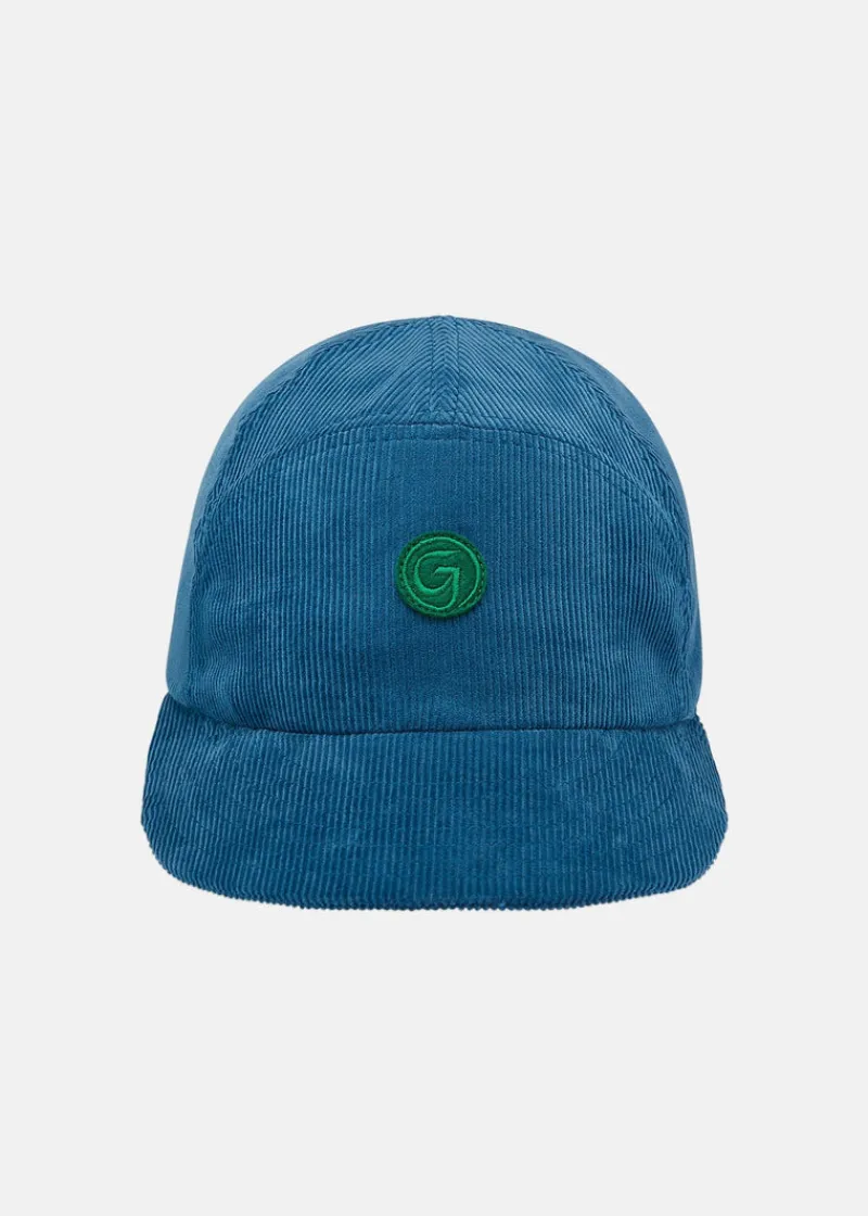 Fashion Gloverall Renewed Hulme Cap Petrol Blue