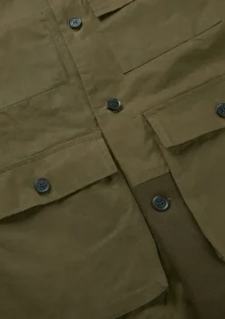 Sale Gloverall Renewed Serviceman Jacket Khaki