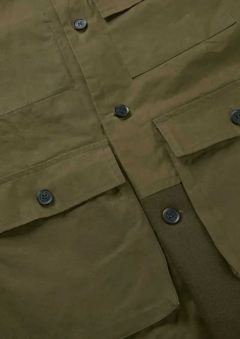 Sale Gloverall Renewed Serviceman Jacket Khaki