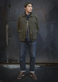 Sale Gloverall Renewed Serviceman Jacket Khaki